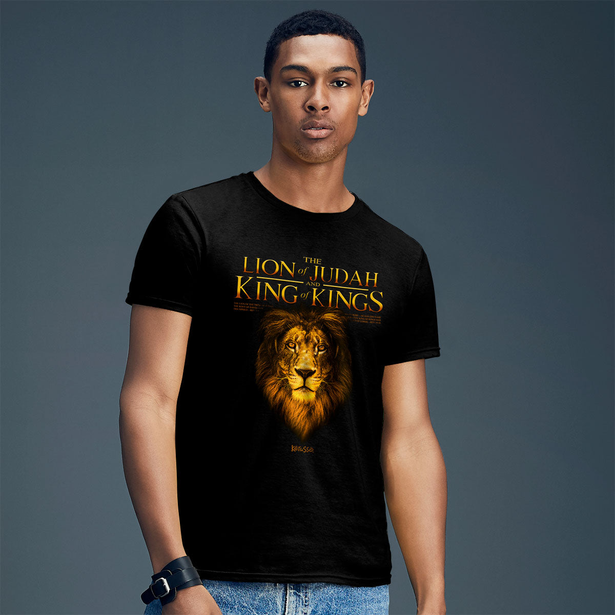 Kerusso Christian T-Shirt King Lion