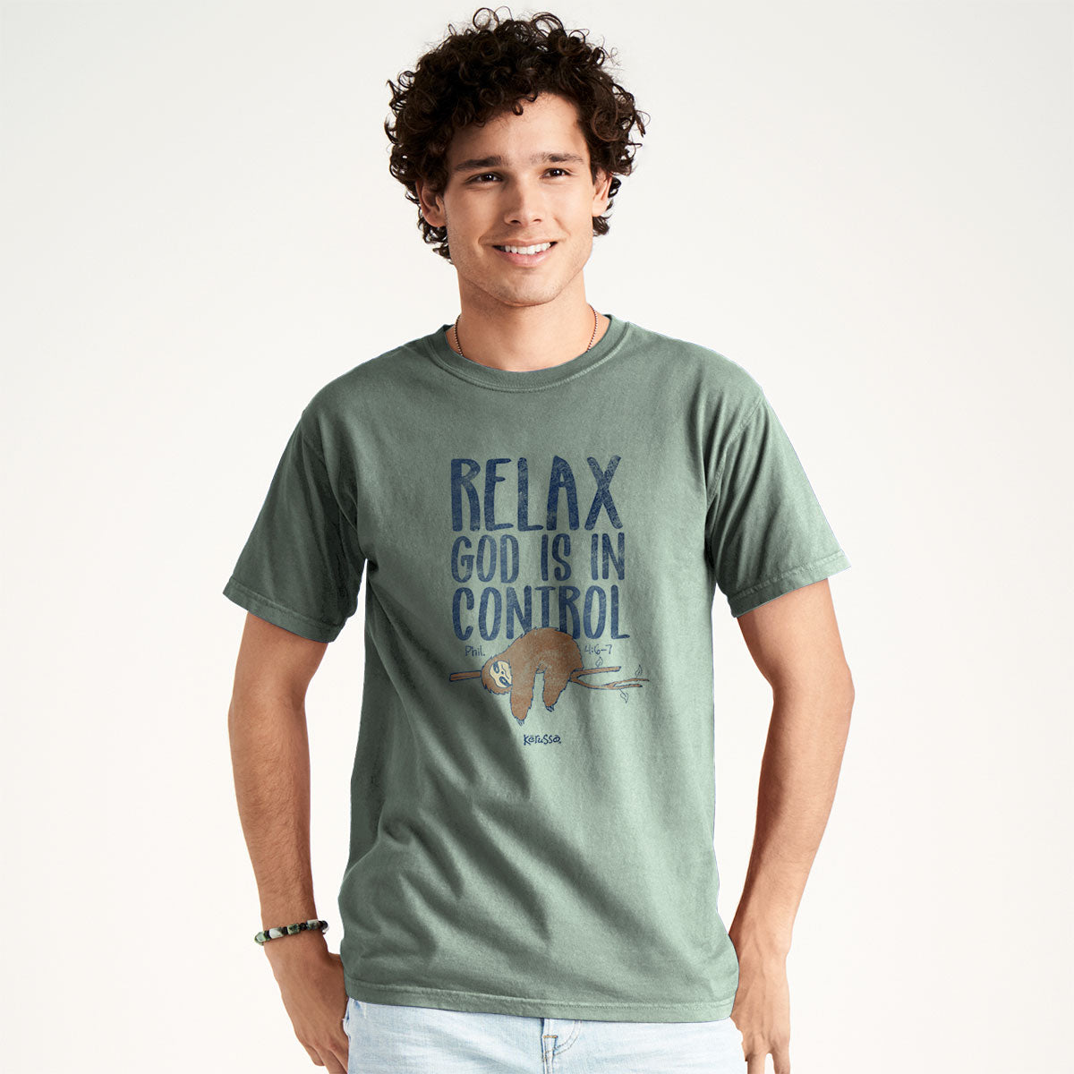 Kerusso Christian T-Shirt Relax Sloth