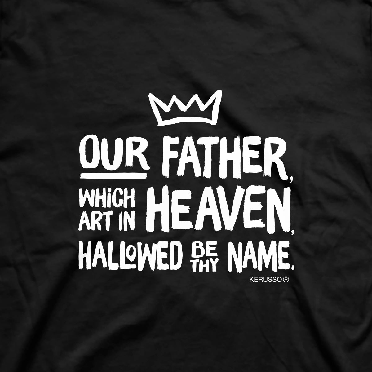 Kerusso Christian T-Shirt Lord's Prayer