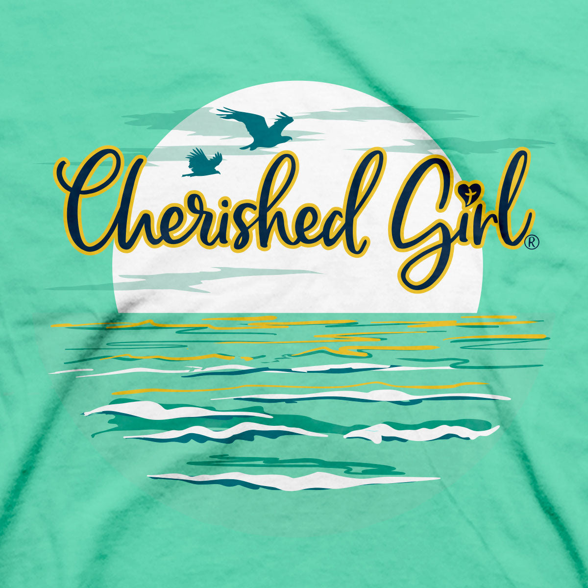 Cherished Girl Womens T-Shirt Be Still