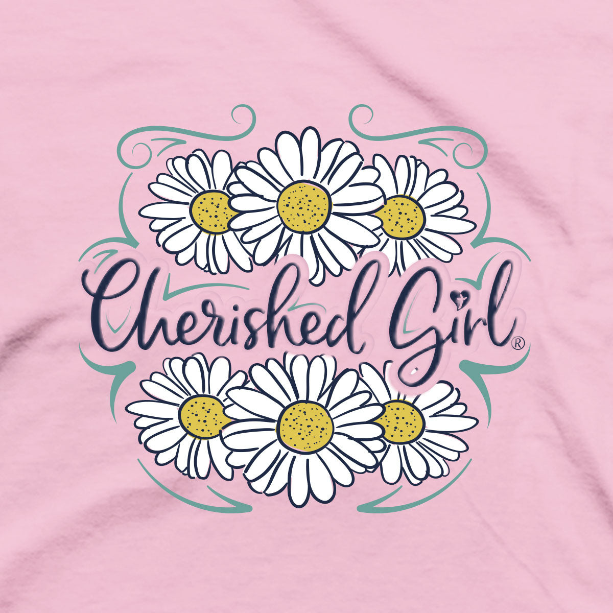 Cherished Girl Womens T-Shirt Strength Boots