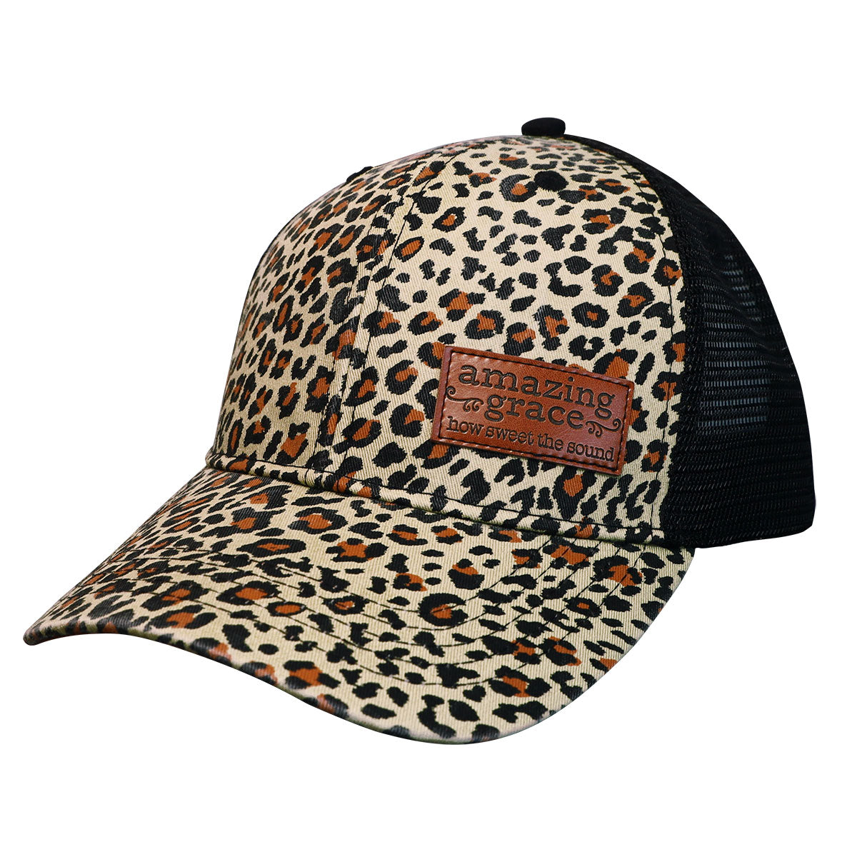 Cherished Girl Womens Cap Amazing Grace Leopard