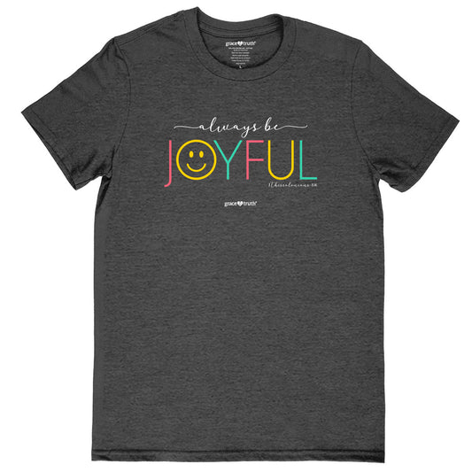 grace & truth Womens T-Shirt Joyful Smile