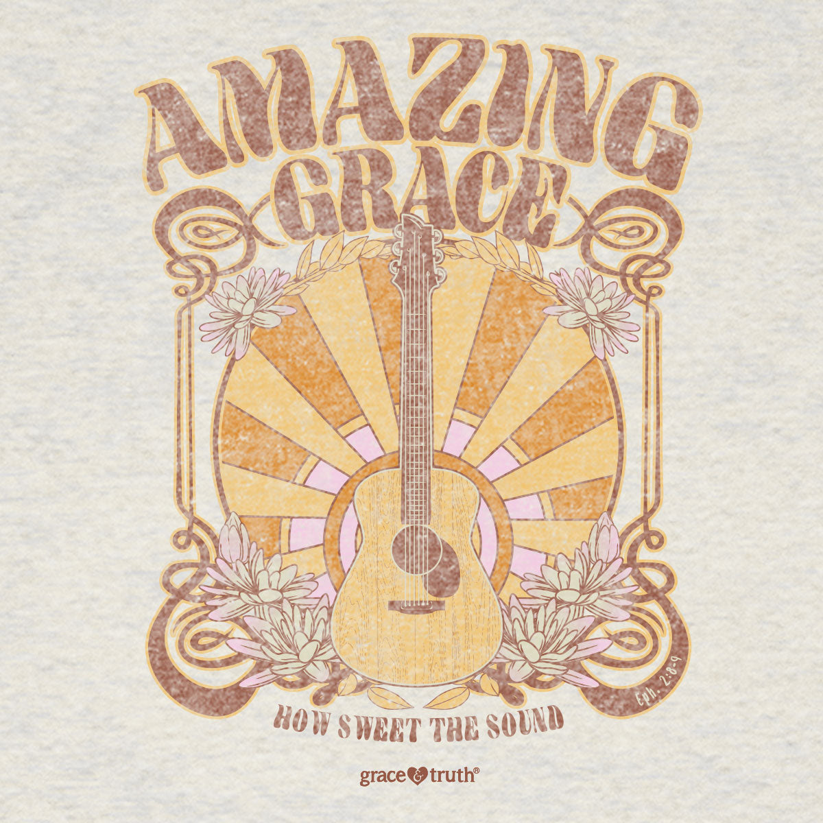 grace & truth Womens T-Shirt Grace Guitar