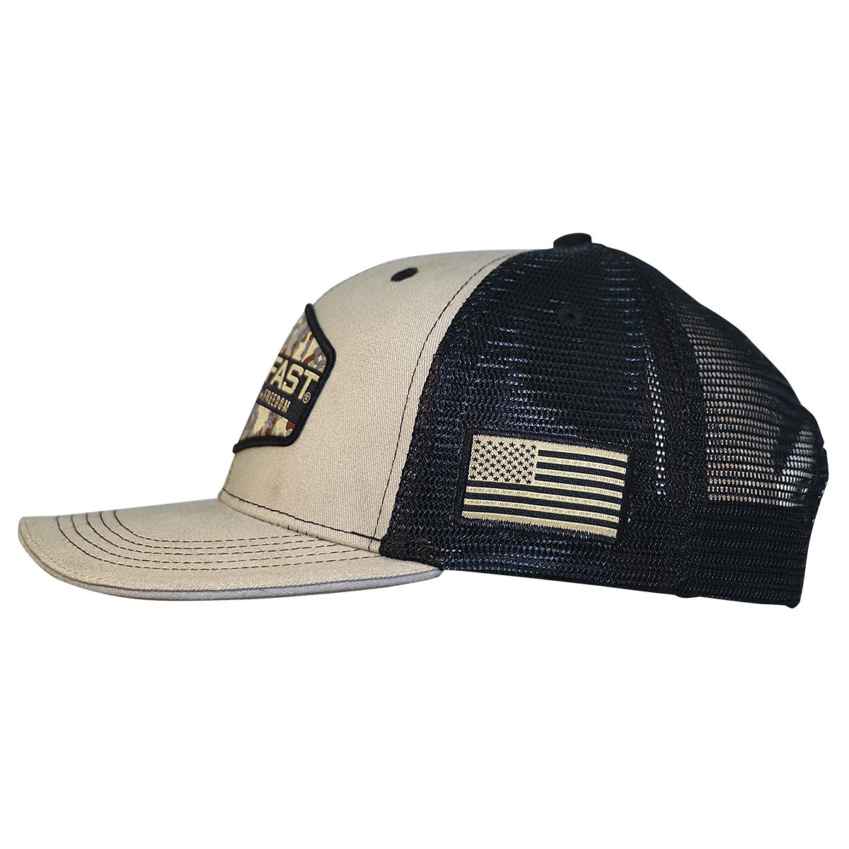 HOLD FAST Mens Cap Camo Badge