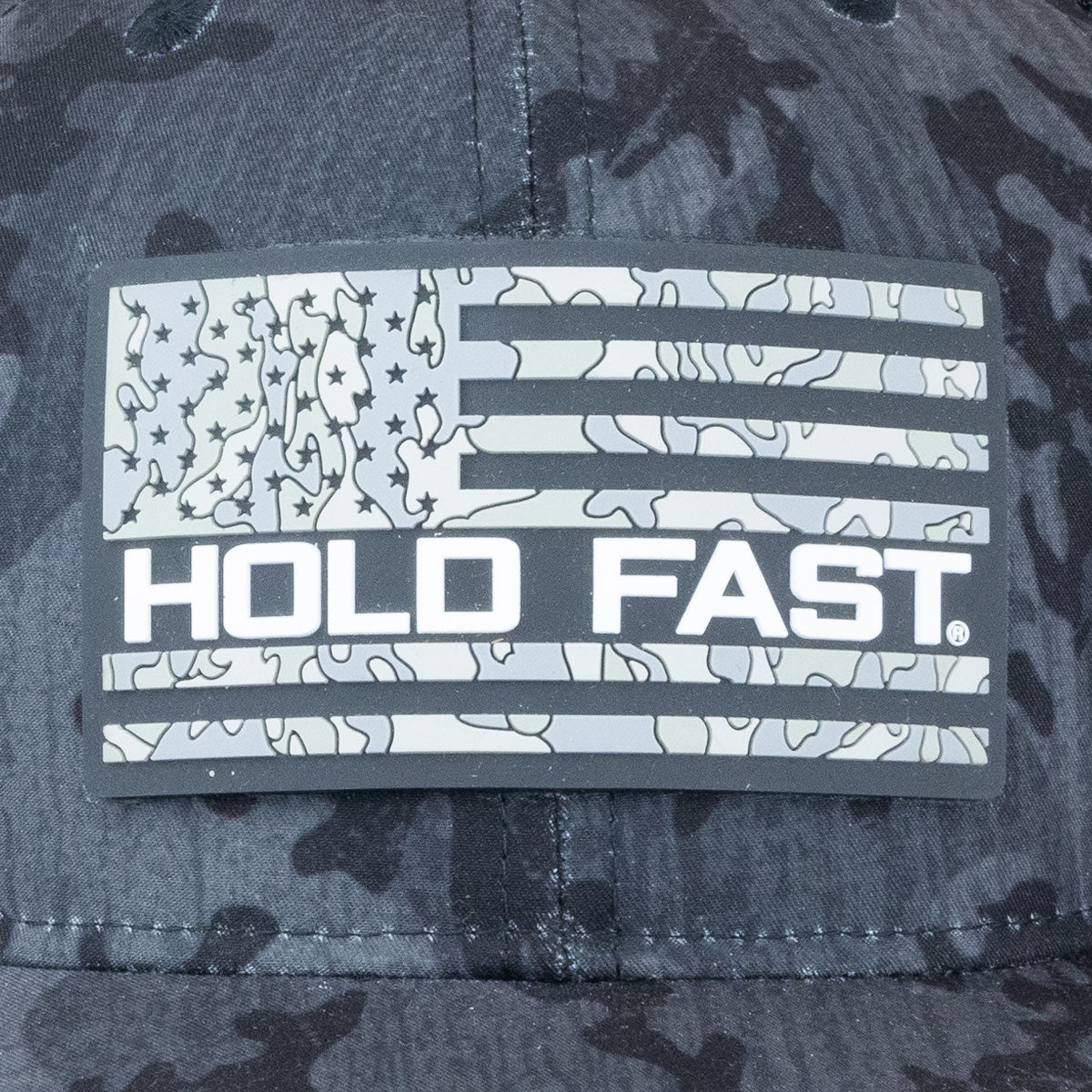 HOLD FAST Mens Cap Dark Grey Desert Camo