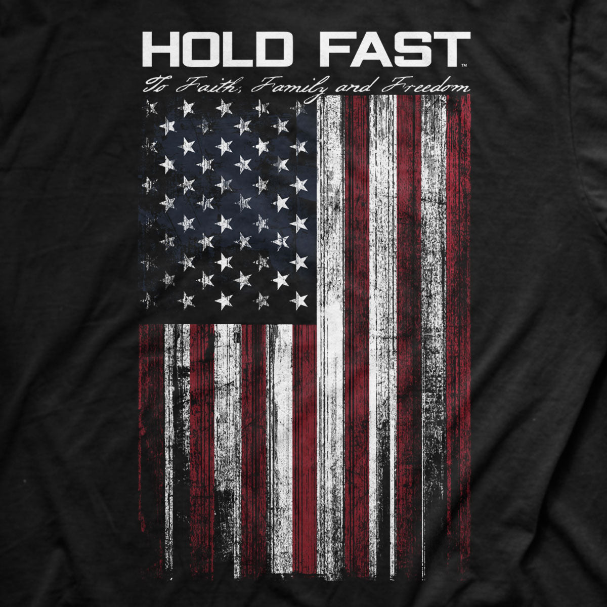 HOLD FAST Mens T-Shirt Hold Fast Flag