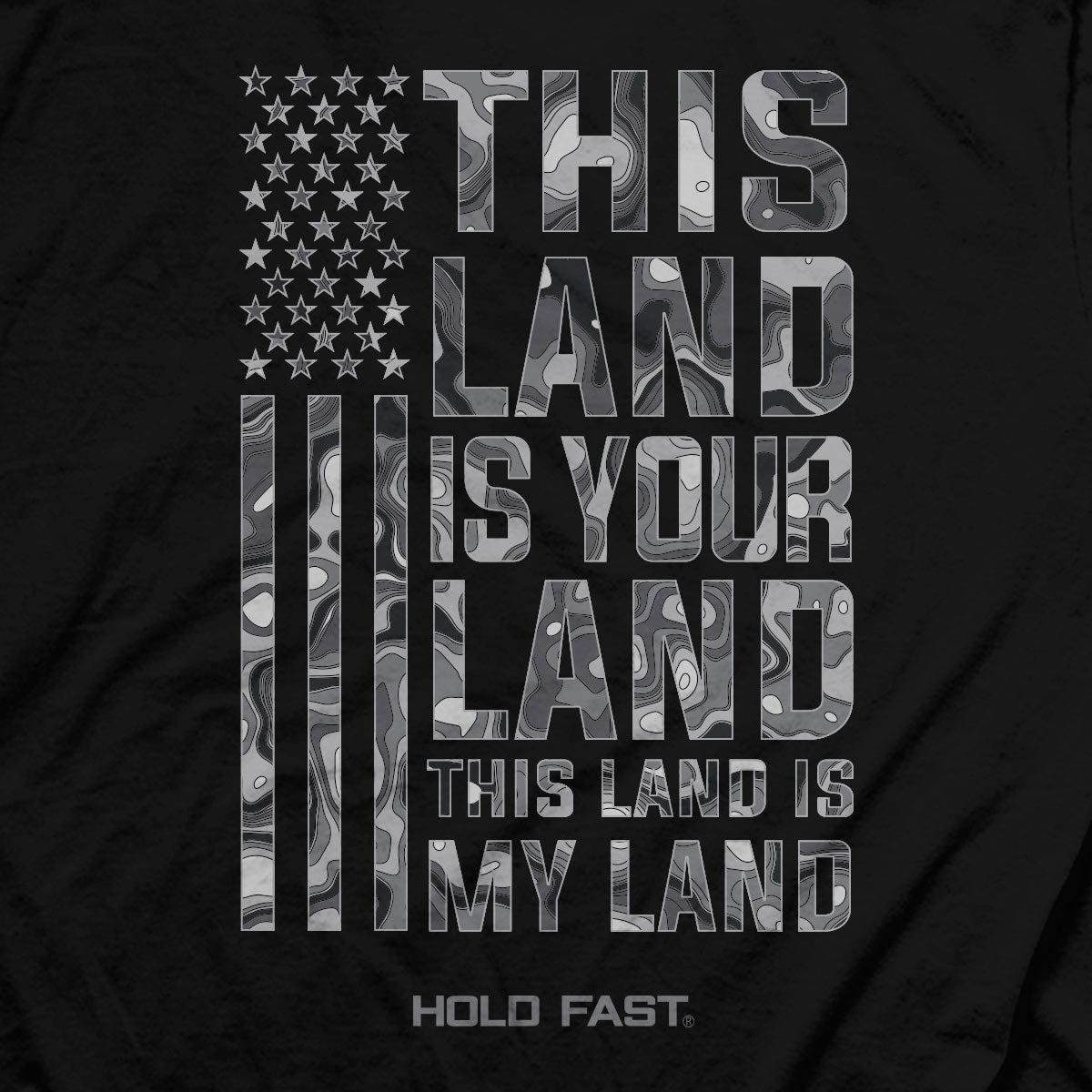 HOLD FAST Mens T-Shirt This Land