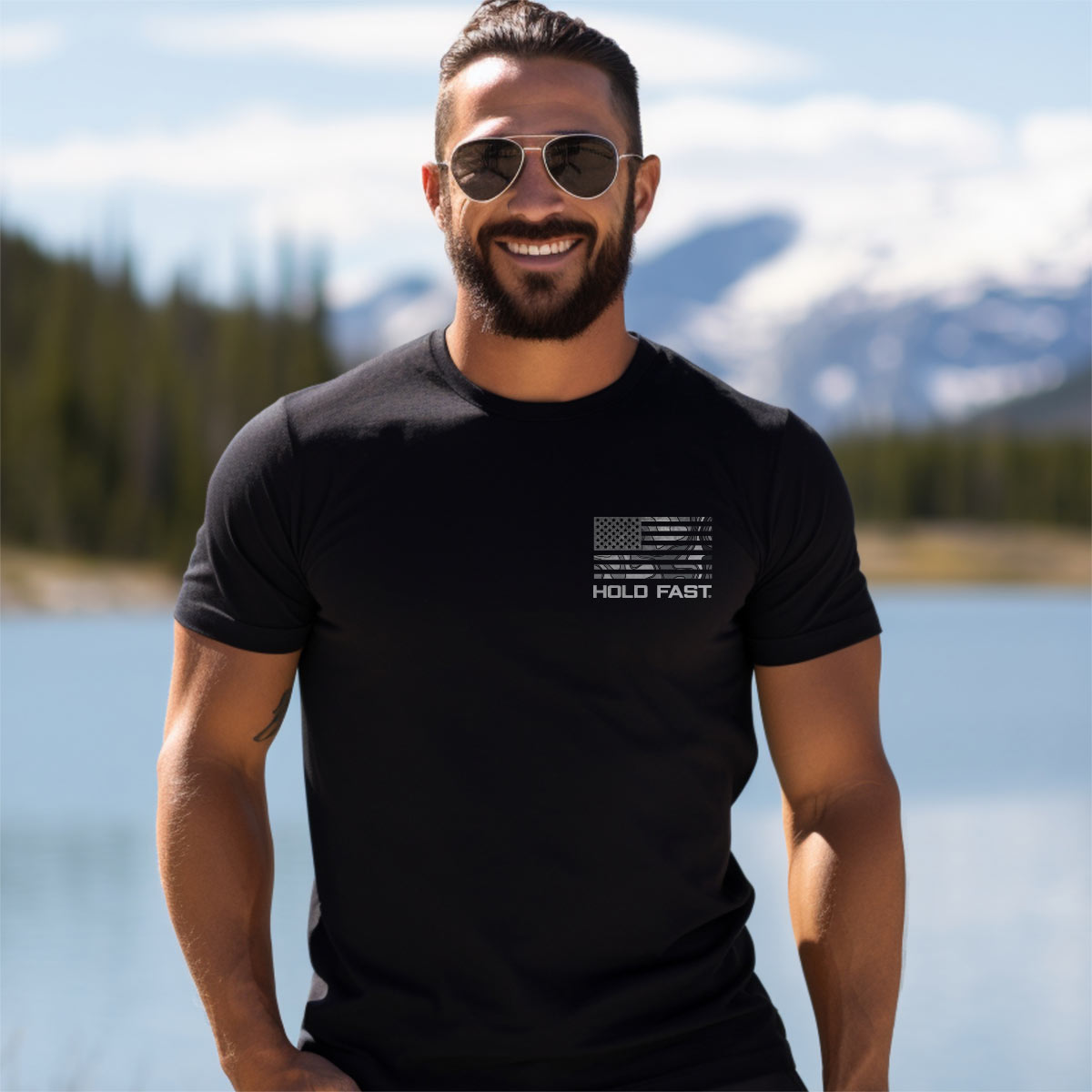 HOLD FAST Mens T-Shirt This Land