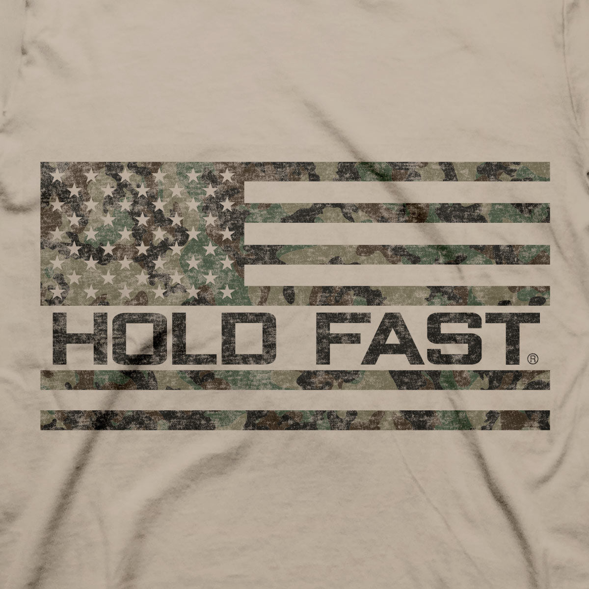 Hold Fast Mens T-Shirt Pro Faith Family Freedom Eagle