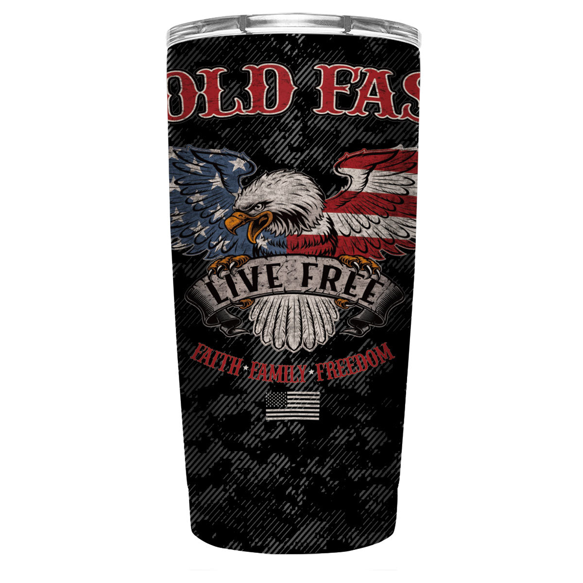 Kerusso HF Eagle 20 oz Stainless Steel Tumbler