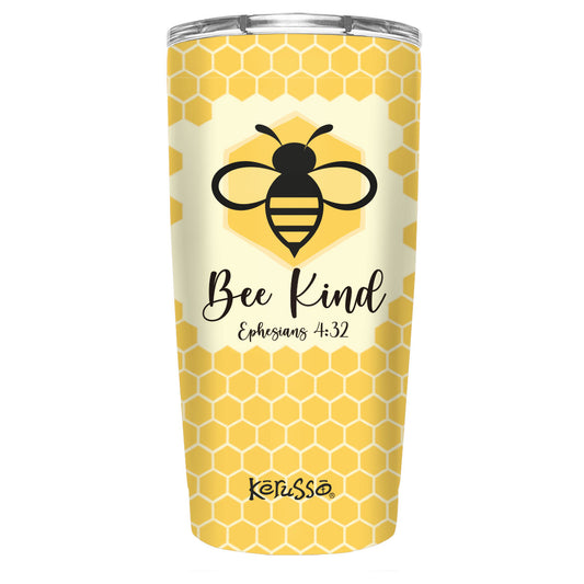 Kerusso Bee Kind 20 oz Stainless Steel Tumbler